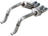 AWE Tuning 09-13 Chevrolet Corvette 6.2L Touring Edition Axle-back Exhaust w/ Chrome Silver Tips - 3015-42662 Photo - out of package