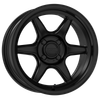 Kansei K11B Tandem 15x8in / 4X100 BP / 25mm Offset / 73.1mm Bore - Satin Black - K11SB-158010+25 Photo - Primary