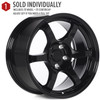 Circuit Performance CSF1 17x9 Gloss Black 5x114.3 [+20mm] Wheel