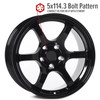 Circuit Performance CSF1 17x9 Gloss Black 5x114.3 [+20mm] Wheel