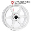 Circuit Performance CSF1 17x9 Gloss White 5x114.3 [+35mm] Wheel