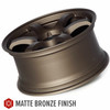 Circuit Performance CSF1 18x8.5 Matte Bronze 5x100 [+35mm] Wheel