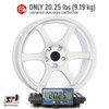 Circuit Performance CSF1 18x9.5 Gloss White 5x120 [+25mm] Wheel