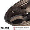 Circuit Performance CSF1 18x9.5 Matte Bronze 5x120 [+25mm] Wheel