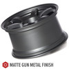 Circuit Performance CSF1 18x9.5 Matte Gunmetal 5x114.3 [+12mm] Wheel