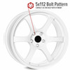 Circuit Performance CSF1 19x9.5 Gloss White 5x112 [+28mm] Wheel