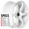 Circuit Performance CSF1 19x9.5 Gloss White 5x112 [+35mm] Wheel