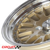 Circuit Performance CP21 15x8 Gloss Gold 4x100 [+25mm] Wheel