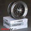Circuit Performance CP21 16x7 Gloss Gun Metal 4x100 [+25mm] Wheel