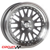 Circuit Performance CP21 16x7 Gloss Gun Metal 4x100 [+25mm] Wheel