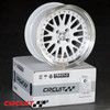 Circuit Performance CP21 16x8 Gloss White 4x100 [+25mm] Wheel