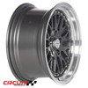 Circuit Performance CP21 16x8 Gloss Gun Metal 5x114.3 [+25mm] Wheel