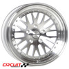 Circuit Performance CP21 16x8 Silver/Machined 5x114.3 [+25mm] Wheel