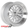 Circuit Performance CP21 17x9 Silver/Machined 5x114.3 [+20mm] Wheel