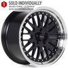 Circuit Performance CP21 18x9.5 Gloss Black / Machined Lip 5x114.3 [+20mm] Wheel