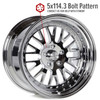Circuit Performance CP21 18x11 Chrome 5x114.3 [+20mm] Wheel