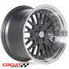 Circuit Performance CP21 18x11 Gloss Gun Metal 5x114.3 [+20mm] Wheel