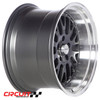 Circuit Performance CP21 18x11 Gloss Gun Metal 5x114.3 [+20mm] Wheel