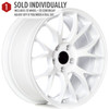 Circuit Performance CSF2 17x8 Gloss White 5x114.3 [+35mm] Wheel