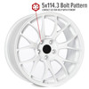 Circuit Performance CSF2 18×9.5 Gloss White 5×114.3 [+38mm] Wheel