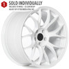 Circuit Performance CSF2 18x9.5 Gloss White 5x114.3 [+38mm] Wheel