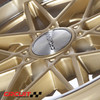 Circuit Performance CP24 15x8 Gloss Gold / Machined Lip 4x100 [+25mm] Wheel