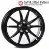 Circuit Performance CP35 18x8 Full Gloss Black 5x114.3 [+40mm] Wheel