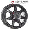 Circuit Performance CP42 15x7 Gloss Gun Metal 4x100 [+35mm] Wheel (Type-R Style)