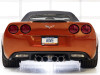 AWE Tuning 05-07 C6 Chevrolet Corvette 6.0L Touring Edition Axleback Exhaust w/ Chrome Silver Tips - 3015-42660 Photo - Mounted