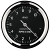 Autometer Chronocentric Tachometer - 80mm Blk - 0-10K RPM - ST901096 Photo - Primary