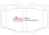 DBA 83-90 Toyota Land Cruiser SP Performance Front Brake Pads - Front - DB288SP Technical Drawing