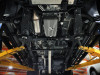 aFe 20-26 GM Trucks L6 3.0L Transmission Pan - Black w/ Machined Fins - 46-71420B Photo - Mounted