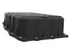 aFe 20-26 GM Trucks L6 3.0L Transmission Pan - Black w/ Machined Fins - 46-71420B Photo - Unmounted