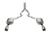 Corsa 24-25 Ford Mustang GT Xtreme 3in Cat-Back Dual Rear Exhaust w/4.5in Straight-Cut Polish Tips - 21275 Photo - Primary