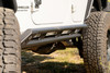 DV8 Offroad 2007-2018 Jeep Wrangler JK 4-Door Rock Sliders - SRJK-07 Photo - out of package