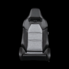 BRAUM VIPER-X Series Sport Reclinable Seats Black Leatherette | Houndstooth Fabric - Priced Per Pair