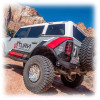 Turn Offroad 21-26 Ford Bronco Hard Top (4 Door) White - HTBR-M4W Photo - Close Up