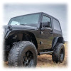 Turn Offroad 2007-2018 Jeep JK 2 Door Fastback Hardtop 2 Piece Primer (Paintable) - HTJKFB2-M2P Photo - Close Up