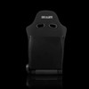 BRAUM ADVAN Series Sport Reclinable Seats Black Cloth | Alcantara Inserts - Priced Per Pair