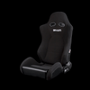 BRAUM ADVAN Series Sport Reclinable Seats Black Cloth - Priced Per Pair