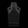 BRAUM ELITE Fixed Back Bucket Seat ELITE Series Black Leatherette - Priced Per Seat
