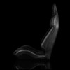 BRAUM VIPER X Fixed Back Bucket Seat VIPER X Series Black Leatherette - Priced Per Seat