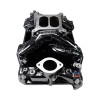 Edelbrock RPM Air-Gap Small Block Chrysler Intake Manifold - Black Plasma - 7576-BP Photo - in package