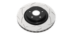 DBA 98-04 Honda Accord Rear Street T2 Slotted Rotor - DBA489S Technical Drawing