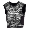 Sparco Vest SJ Pro K-3 120 - BLK/WHT - 002402KNRBI120 Photo - Primary