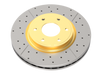 DBA 99-04 Chevrolet Silverado 2500 6.0L (M/T) Rear Drill & Slot Street Series Rotor (w/Gold Hat) - DBA2051X User 1