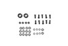 DV8 Offroad 07-18 Jeep Wrangler JK 4-Door Pocketed Rear Window Molle Panels - MPJK-02 Photo - out of package
