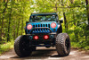 Oracle 07-17 Jeep Wrangler LED Fog Light Halo Kit - Red - 1177-003 Photo - lifestyle view