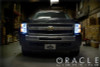 Oracle 07-13 Chevrolet Silverado LED Round Style Headlight Halo Kit - Blue - 2639-002 Photo - lifestyle view
