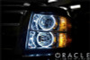 Oracle 07-13 Chevrolet Silverado LED Round Style Headlight Halo Kit - Red - 2639-003 Photo - lifestyle view